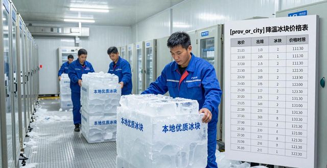 红桥降温冰块多少钱一吨?本地制冰厂报价来了